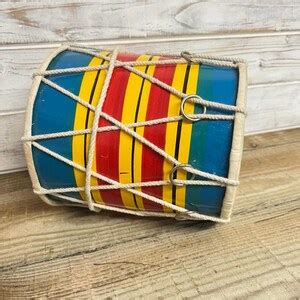 Hand Made Colourful Indian Dholak Drum Dholki Damaru Damru Qawwali ...