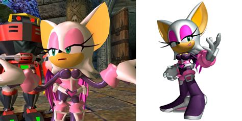 Sonic 7 Best Rouge The Bat Character Designs