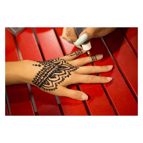 Earth Jagua Classic (Black) All-natural Temporary Tattoo Kit | Temp Tats