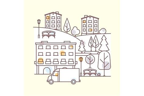 City Landscape Illustration