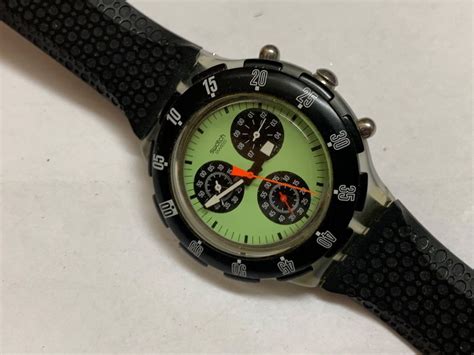 Swatch Chronograp Herrenuhr Quarz läuft 43mm Kaufen auf Ricardo