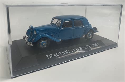 Citroen Traction B Belge Bleu Boite Gon Alves Lobo