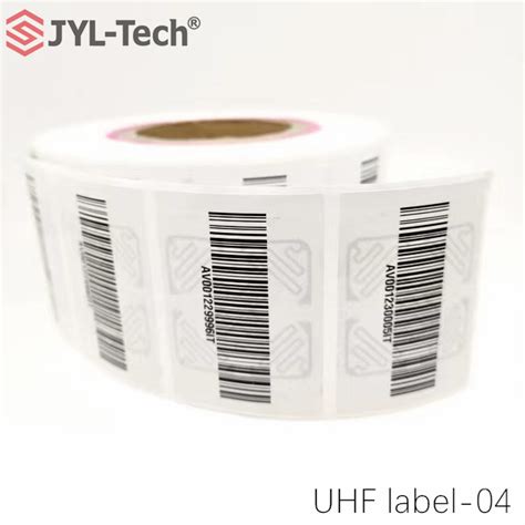 Sustainable UHF Paper Apparel Labels RFID Paper Garment Tag For