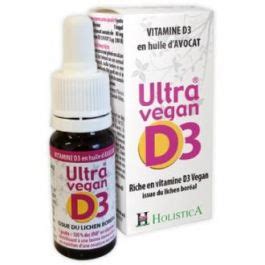 Holistica Ultra Vegan D3 Gotas 8 Ml FarmaSky