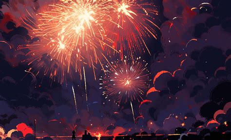 Fireworks shot into the sky by TuwaLG on DeviantArt