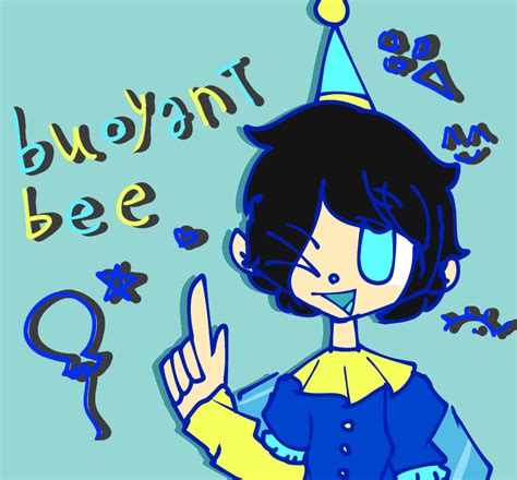 I made Humanized Buoyant bee as cute style (took for 3 mins tbh ...