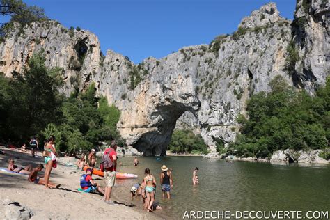 Le Pont Darc En Ardèche à Vallon Pont Darc