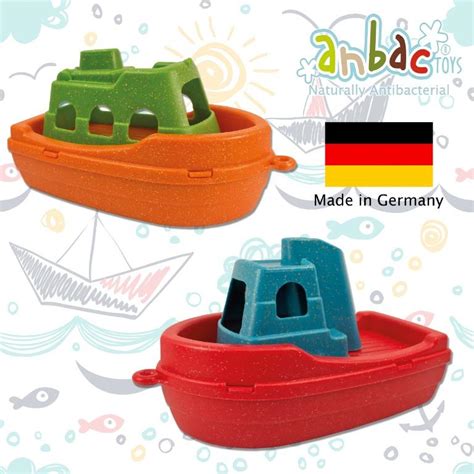 Antibacterial Toy Anbac Anti Bacterial Bath Time Toy Boats Babies