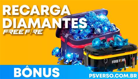 Bônus Free Fire Recarregue diamantes e ganhe prêmios em 01 a 07 de