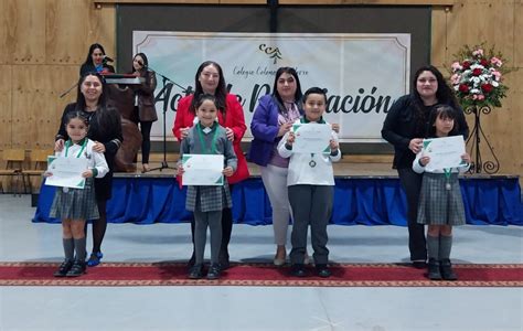 Acto De Premiaci N P Rvulos Y Ciclo A O Colegio Colonos De Alerce