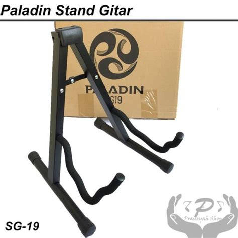 Promo Stand Duduk Gitar Bass Elektrik Dan Akustik Paladin Lipat Sg