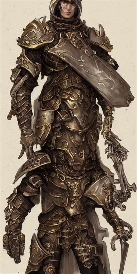 Character Art Concept Art Armor Paladin Steampunk Stable Diffusion