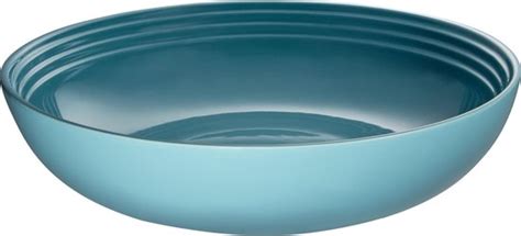 LE CREUSET Aardewerk Serveerschaal 32cm Caribbean Blue Bol