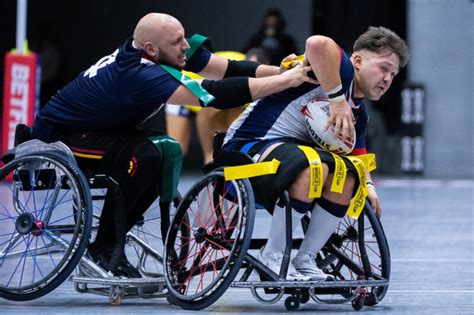 Handisport Le Para Rugby XIII Et Le Rugby Fauteuil Deux Disciplines