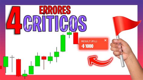 4 Errores Que Te Alejan de la RENTABILIDAD Acción del precio OPCIONES