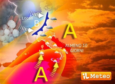 Meteo Almeno Giorni Con L Anticiclone Africano Caldo Intenso Con