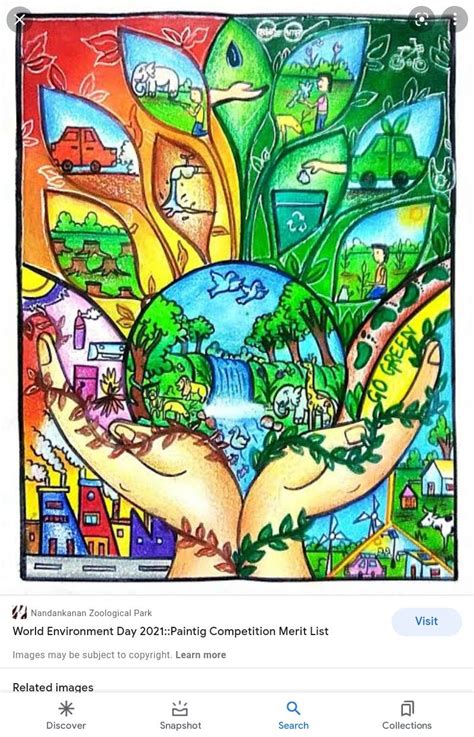 Drawing world environment day poster earth day poster drawing subodh ...