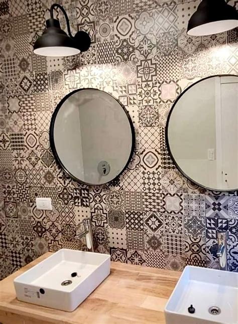 Nos encanta como luce nuestra línea Marrakech en este hermoso baño