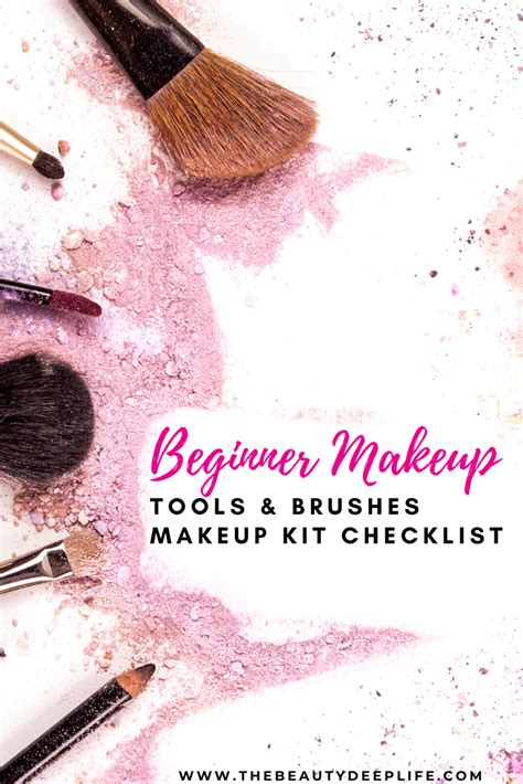 Makeup For Beginners: FREE Makeup Kit Checklist | Makeup for beginners, Beginner makeup kit ...