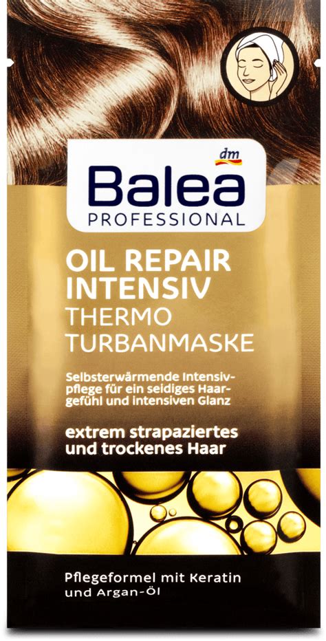 Balea Professional Hair Mask In Turban Oil Repair Intensiv 35 Ml My Dr Xm