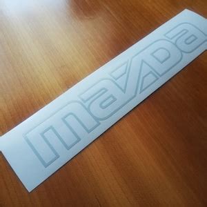 Mx Front Bumper Logo Mazda Miata Roadster Eunos Na Nb Nc Decal