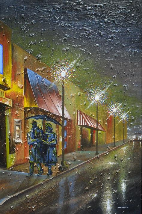 Rainy Night in Georgia Painting by Maceo Rogers - Fine Art America