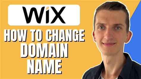 How To Change Domain Names On Wix Step By Step Youtube