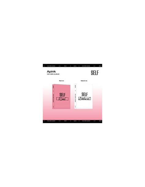 Smart Album SET APINK 10th Mini Album SELF SET Ver Platform Ver