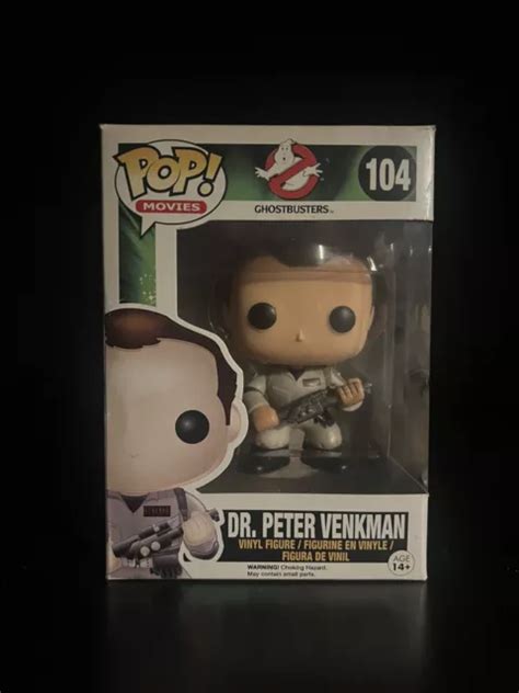 FUNKO POP PELÍCULAS Cazafantasmas Dr Peter Venkman 104 EUR 23 42