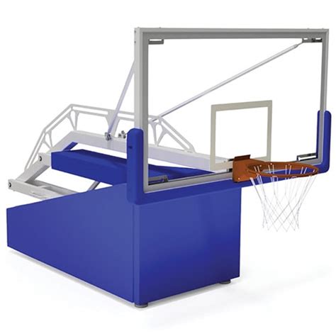 Hoopmaster Portable Basketball Backstop 5 Boom Gared