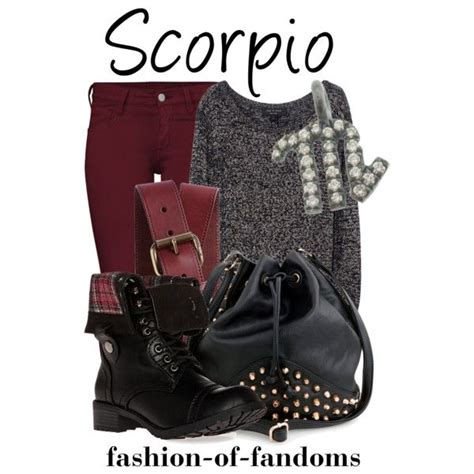 Scorpio | Scorpio fashion, Fandom fashion, Fashion