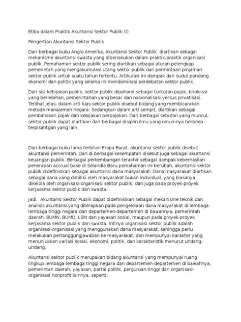 Pdf Etika Dalam Pra Dokumen Tips