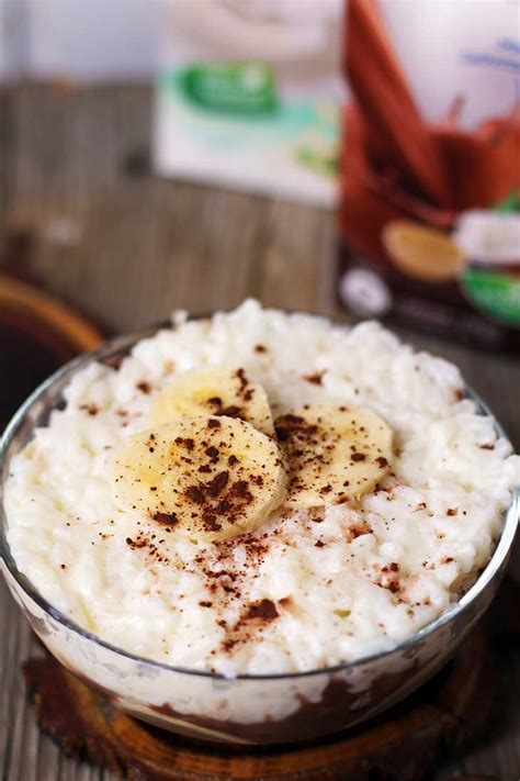 Vegan Rice Pudding | Chocolate and Vanilla Flavors