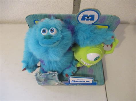 Disney's Monsters Inc Mike Wazowski & Sulley plush toys NEW in package ...