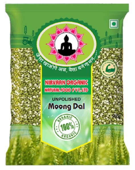 Indian Organic Chilka Moong Dal High In Protein Packaging Size Kg