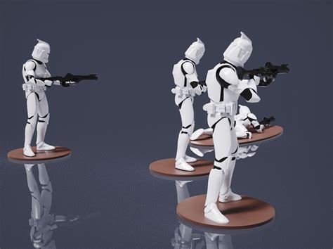 ArtStation - Star Wars Legion Clone Trooper Pack 2 | Game Assets