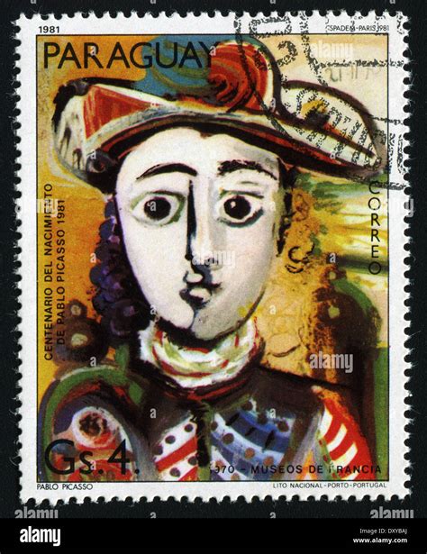 PARAGUAY CIRCA 1981 A Stamp Printed In Paraguay Show Pablo Picasso S