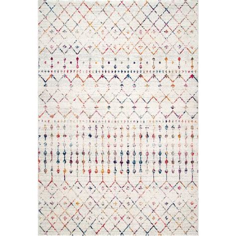 Nuloom Blythe Modern Moroccan Trellis Ft X Ft Light Multi Square