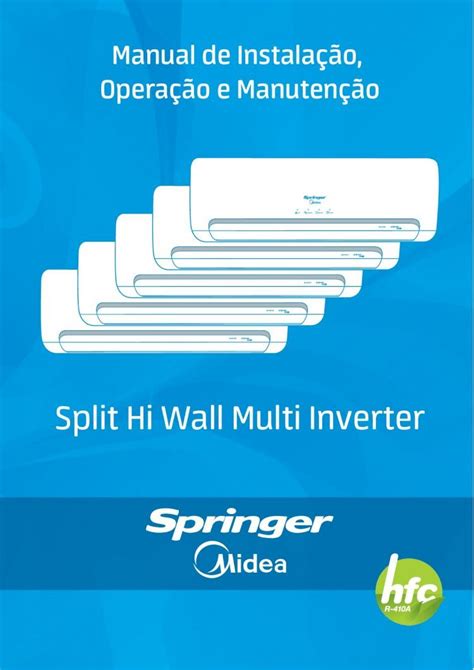 Pdf Split Hi Wall Multi Inverter Manual De Instala O Opera O E