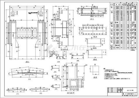 某薄板坯连铸连轧工程二冷室钢结构深化设计图纸土木在线