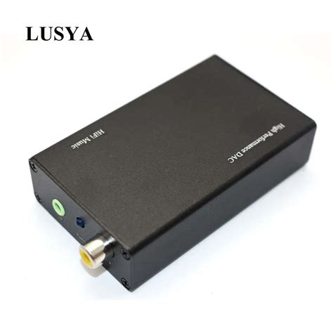 Lusya Pcm Usb Dac Decoder Usb To Coaxial Fiber Mm Headphone