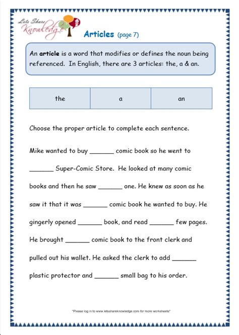 2nd Grade Grammar Worksheets Adjectives Lucky Little Learners Worksheets Library