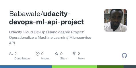 Github Babawale Udacity Devops Ml Api Project Udacity Cloud Devops