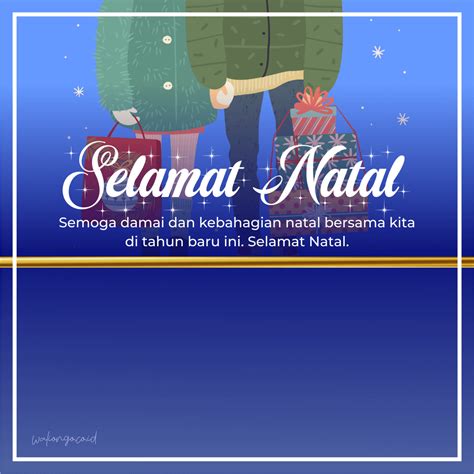 12 Desain Kartu Ucapan Selamat Natal Dan Tahun Baru Png