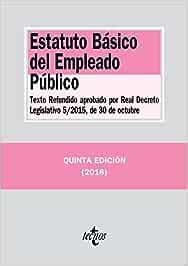 Amazon in Buy Estatuto Básico del Empleado Público Texto Refundido