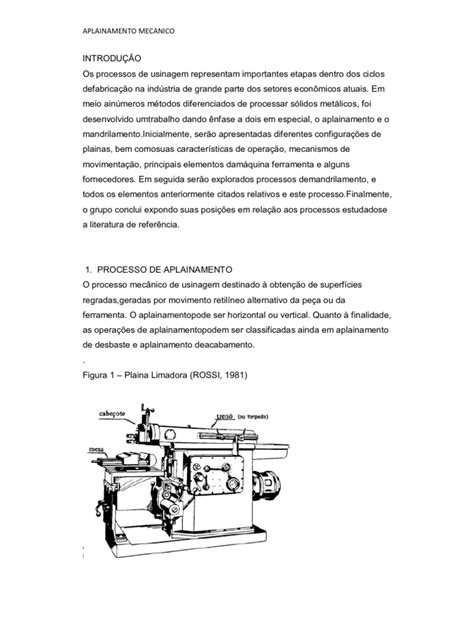 PDF Aplainamento mecânico DOKUMEN TIPS