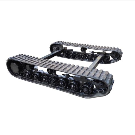 Customized Rubber Track Chassis With Motor Conversion System For Small