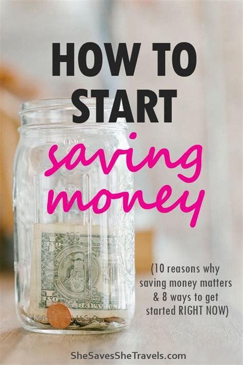 10 Reasons You Should Be Saving And 8 Ways To Make It Happen Start