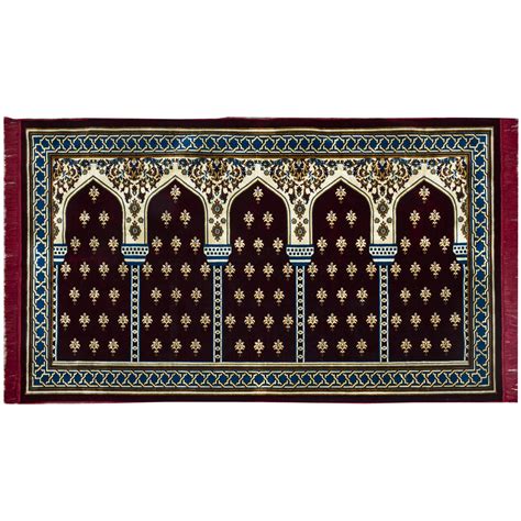 Amazon Modefa Turkish Islamic Prayer Rug Multi Person Janamaz