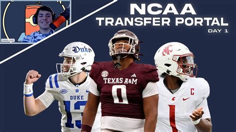 Transfer Portal Day 1 Updates On The 2024 NCAA Transfer Portal Top